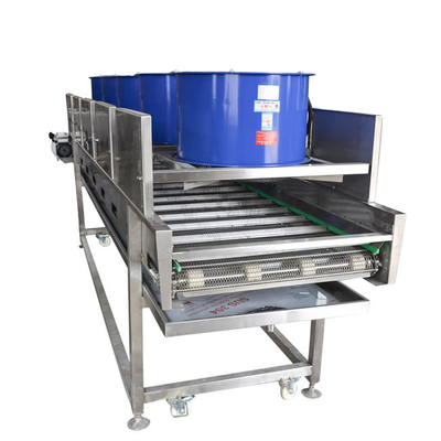 Máquina de desidratador de frutas industriais de tomate, batata, alface 800 kg/h