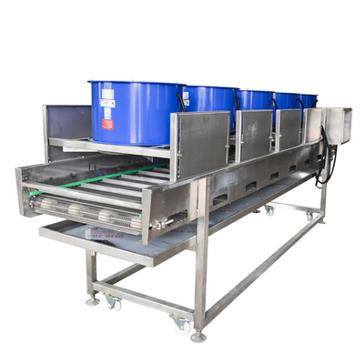 Máquina de secagem de frutos e vegetais de superfície com ar frio 1000 kg/h 13,6kw