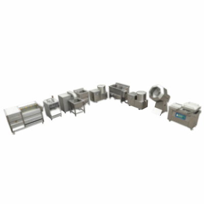 Caldas elétricas 100 kg/h Linha de produção de batatas fritas Espessura 5 mm