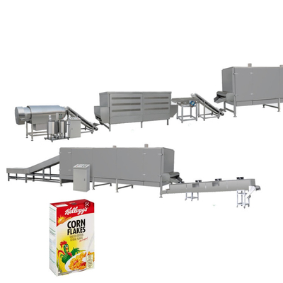 Máquina de secagem de frutas e vegetais de 300 kg/h Máquina de fabricação de feijão de milho 256kw
