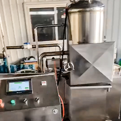 Máquina de fritura industrial a vácuo de pepino de 3 fases 50 kg/lotação