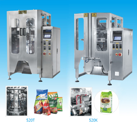 Controle PID 30sacos/min Máquina de embalagem de snacks Selamento de quatro lados