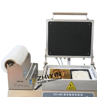 SS304 Máquina de embalagem de alimentos de carne de frango seca Largura de filme 360 mm