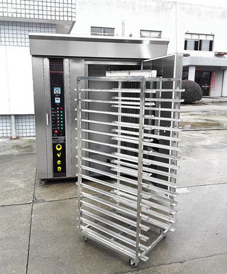 Máquina de assar alimentos personalizada com aquecimento a gás de 40 bandejas de pato 120 kg/h