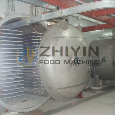 304 aço inoxidável secador de congelação de carne liofilizador integrado