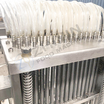 Equipamento de marinagem de carne de bovino com máquina de injecção de salmoura de carne de conversão automática de frequência de 48 pinos