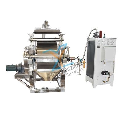 Máquina de Secagem Contínua com Raspador de Tambor para Alimentos Pegajosos e Espessos, Aquecimento por Gás Condutivo para Amido de Milho e Batata