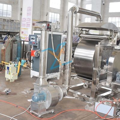 Food Grade 304 Stainless Steel Material Food Processing Rotary Drum Drying Equipment Finished Powder Processing Scraper Dryer
