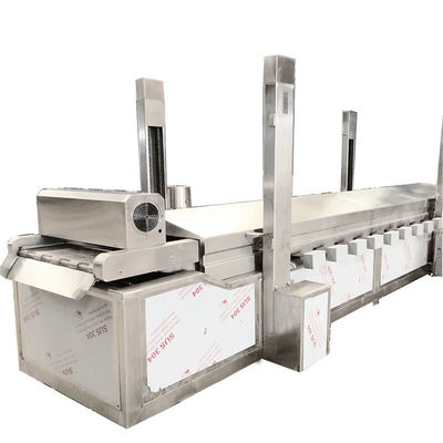 Máquina automática de fritura de batatas fritas de frango máquina de fritura profunda