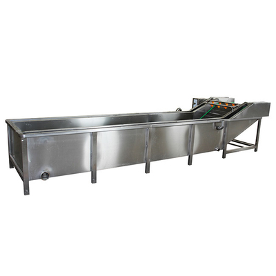 Máquina automática de lavagem de frutas 400 kg 500 kg/h Máquina de lavagem de bolhas de vegetais