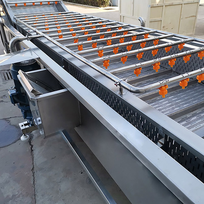 Reciclagem de água 400 kg 800 kg/h Máquina de lavar vegetais de folhas