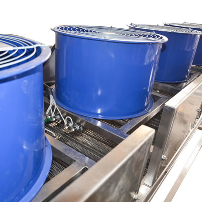 7.1kw 600Kg/H Máquina de secagem de frutas e vegetais Máquina de desidratador de cogumelos a ar