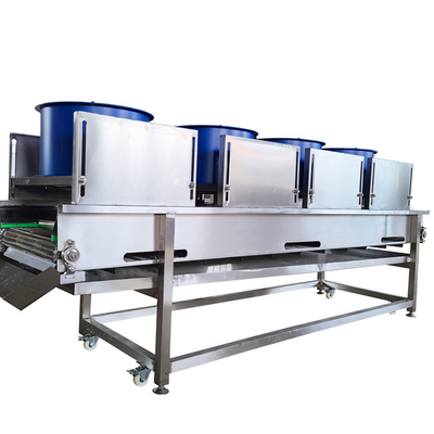 Máquina de secagem de chips de batata de aço inoxidável 304 Máquina de secagem de frutas e vegetais