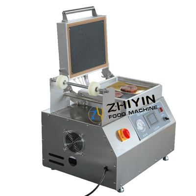 2Máquina de embalagem de alimentos de corte de filme de 0,5 kW, máquina de embalagem a vácuo de 360 sets/H